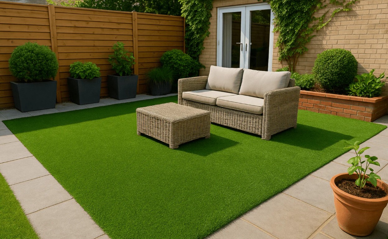 Commercial artificial grass installation for businesses in Pittsburg, CA